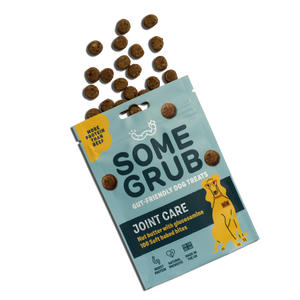 Joint Care treats pouch with scattered bites