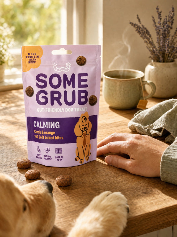 Some Grub Calming treats at home