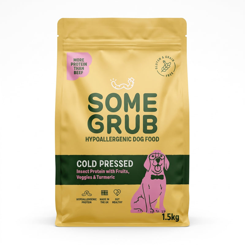 Hypoallergenic Dog Food – Cold-Pressed Insect Protein