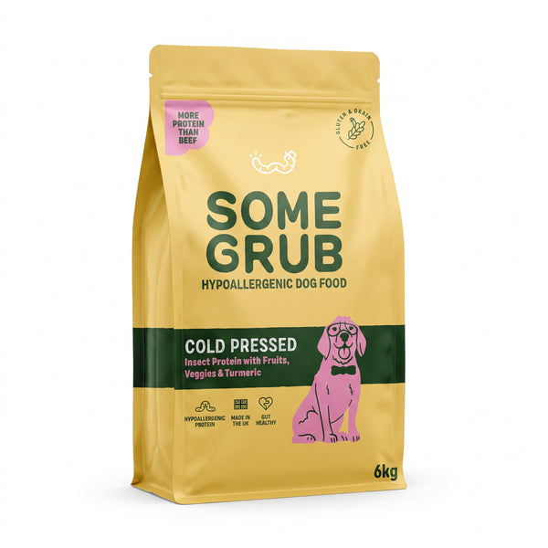 Some Grub hypoallergenic cold-pressed dog food, 6kg bag